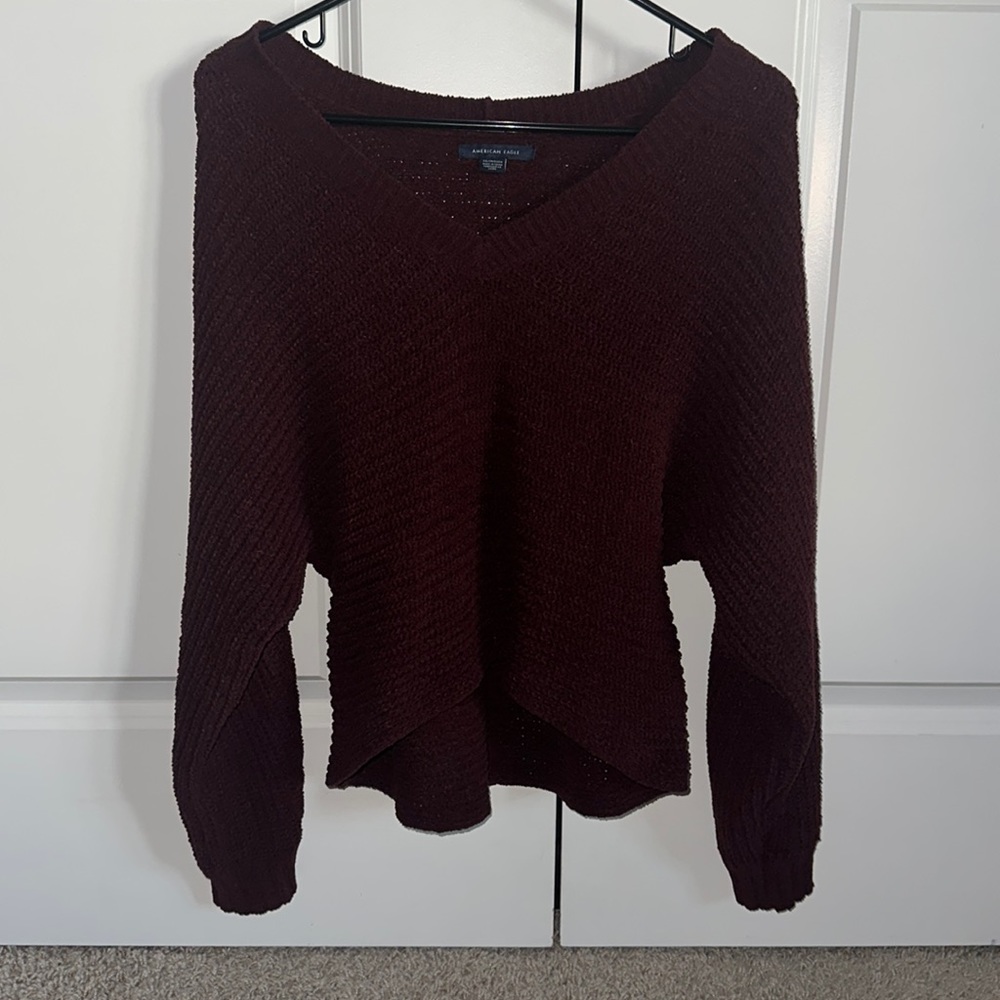 Burgundy XS American Eagle Sweater